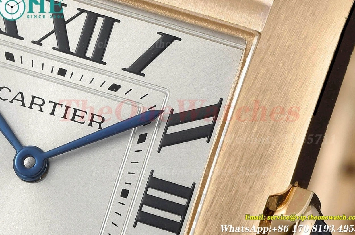 8848F 27mm Quartz Silver Tank RG RG Française Dial 0307